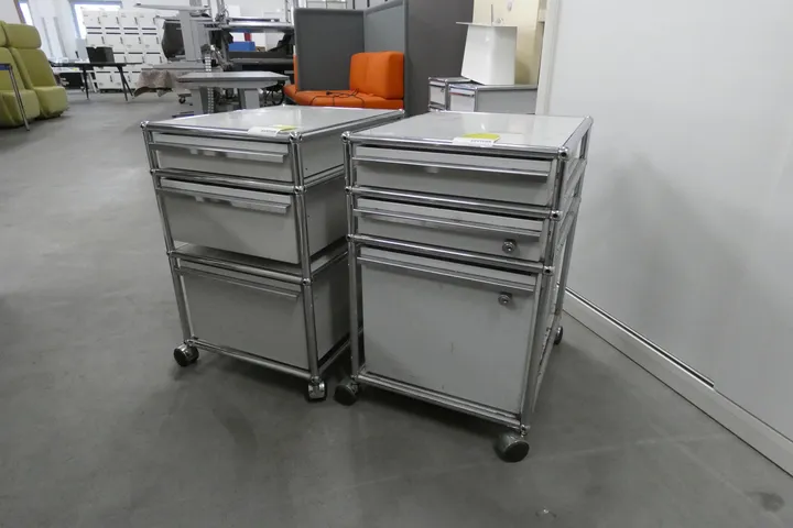 2x USM Haller - Rollcontainer